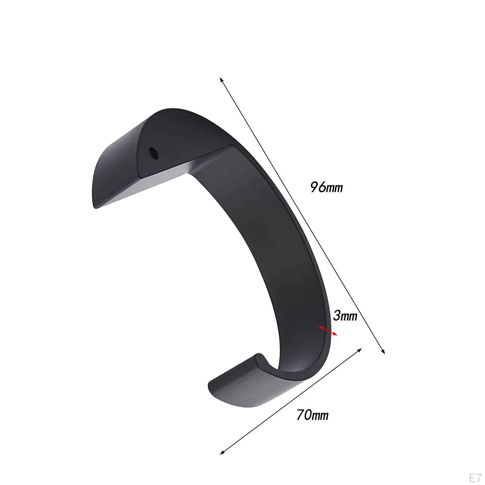 Алюминиевый подвесной крючок для офиса и домашнего использования серый — фото 7