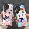 Spiel GI Paimon Glas Handyhülle für Samsung Galaxy S26 S25 S24 S23 S22 S21 S20 Note20 Plus FE Ultra Bunte Hülle