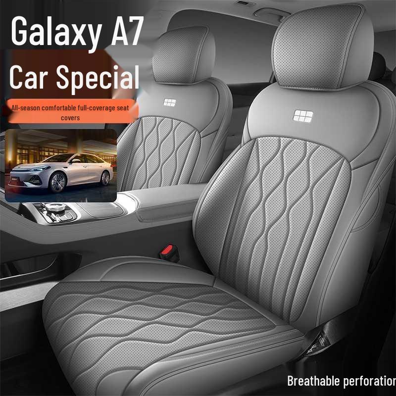 Geely Galaxy A7 Leather Seat Covers: All-Season, Full-Coverage