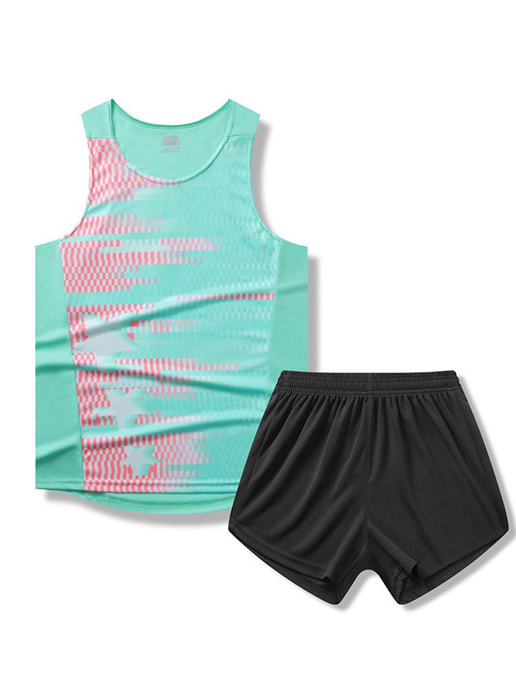 Unisex Track & Field Running Vest Suit for Training & Competitions
