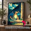 Personalized Charizard Diamond Art Custom Name 5D Diamond Painting Full Drill DIY Craft