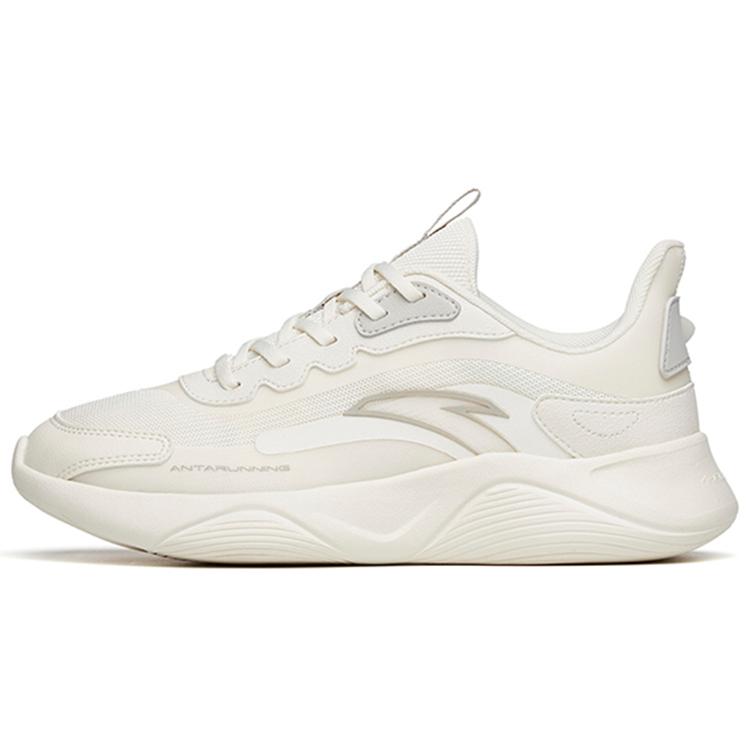 

Anta Lingyun Cushioning Slip Resistant Abrasion Resistant Breathable Low top Sprint Running Shoes Women s White Gray 922355540-3 38.5