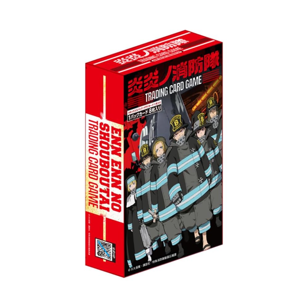 TCG Enen no Shouboutai Trading Card Game Starter Set 01 with Character Cards and Game Rules