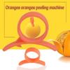 Creative Ring Orange Peeler Fruit Peeler Plastic Orange Fruit Opener of Kitchen  Simple and Easy To Use
