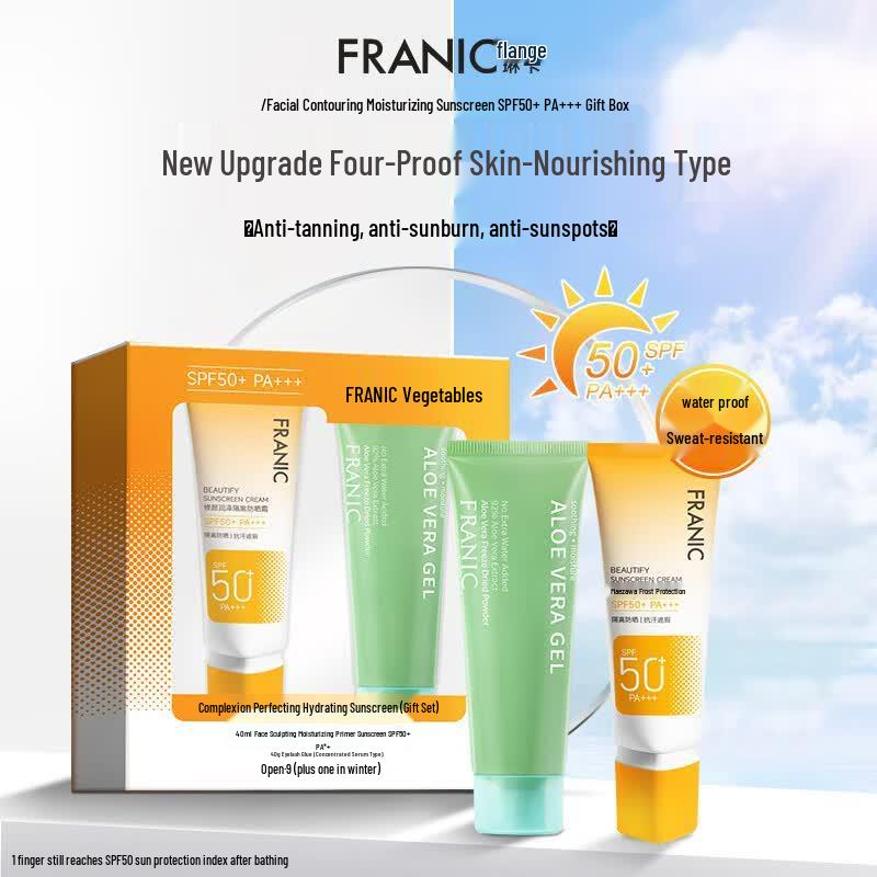 Franlinca Sunscreen SPF50+ with Aloe Vera
