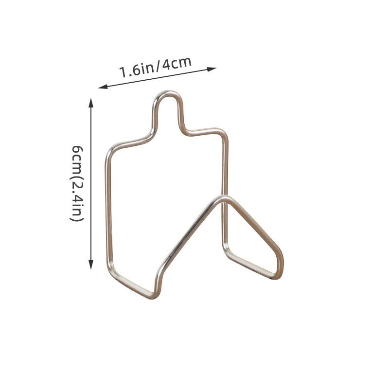 Houseeker Suport de scurgere din oțel inoxidabil cu ventuză, raft pentru cârpă de curățat, uscător de vase, suport pentru burete, accesorii de bucătărie pentru chiuvetă