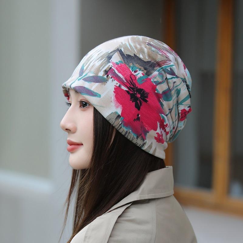 Fashion Pullover Hat, Children's Headband Hat, Pregnant Women's Confinement Stack, Nightcap, Dual-purpose Scarf