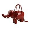 Creative Elephant Shape Mini Shoulder Bag Women PU Leather Crossbody With Zip Internal Pockets