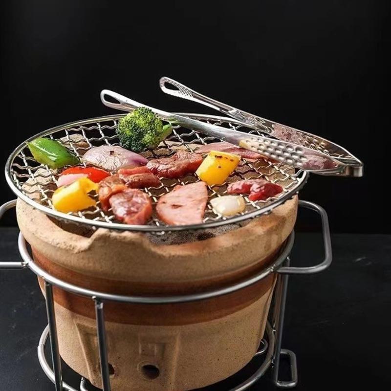 304Stainless Steel Barbecue Tongs 24cm/28cm Cooking Tongs Long Handle Suitable for Cooking People and BBQ Enthusiasts