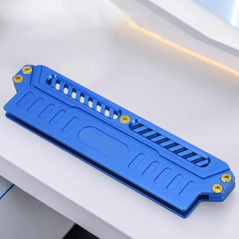 Universal Memory Memory Heatsink Heat Sink Wide Compatibility Across DDR3 DDR4 Module Fanless Ensures Quiet Operation