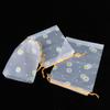 20Pcs Transparent Waterproof Travel Cosmetic Bag Towel Socks Plastic Drawstring Storage Bag Bathroom Transparent Beach