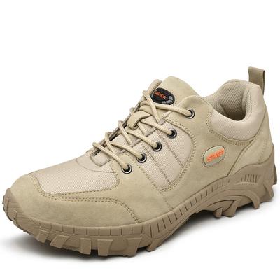 Fashion New Fashion Patchwork Outdoor Sneakers Breathable Men's Casual Shoes Men Desert Combat Footwear Large Size Non-Slip Hiking Shoes