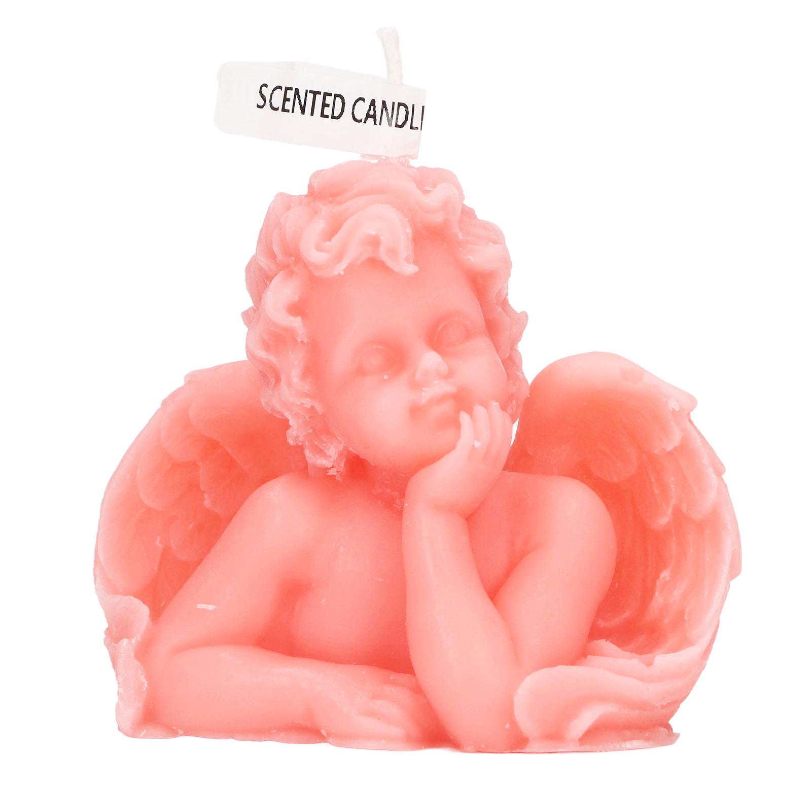 

Свечи-ангелы, ароматизированные свечи из соевого воска, милые декоративные свечи для домашнего декора, спальни, ванной комнаты