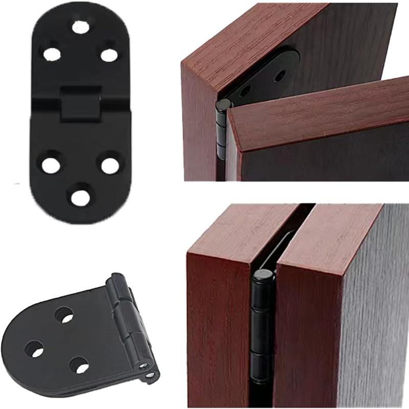 10 Stück 80*30mm Aufmontierte Klappscharniere Selbsttragend Klappbarer Tisch Schranktürscharnier Möbelbeschläge