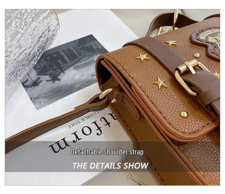 Cambridge Ručně tkaná malá čtvercová taška - Sada pro kutily - Perfektní dárek pro přítelkyni, na jedno rameno, crossbody nebo do ruky.