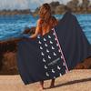 Fashion Brand T-Thom B-Brown Bath Towel Microfiber Soft Water Absorbing Breathable For Girl Kids Decorative Cartoon Beach Towel