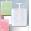 Easy To Clean Foam Maker White Manual Bubbler Big Face Foam Cup  Home
