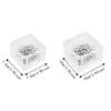 Solar Powered Solar Ice Brick Lights Rainproof Waterproof Outdoor Ice Rock Cube Lights Automatic Long-last Lighting
