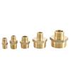 G3/4 1 1-1/4 1-1/2 2 " Inch BSP Male Hex Nipple Reudcer Brass Plumbing Fitting Joint Connector Coupler Water Gas Air
