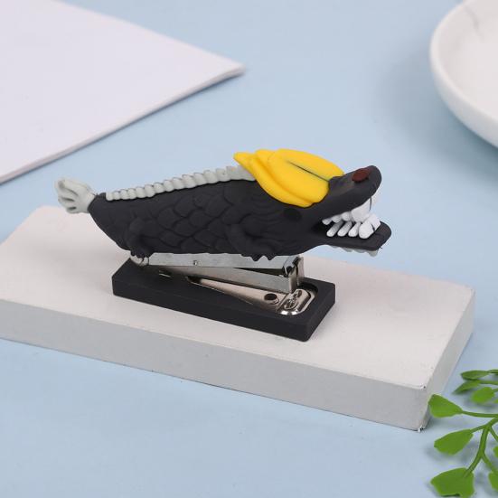 Mini Masaüstü Zımba Zımba Sökücülü Kompakt Taşınabilir Zımba Ev Ofis Okul İçin Şık Masaüstü Aksesuarı