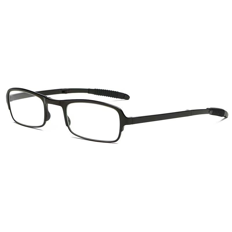 High-grade folding reading glasses portable ultra-light reading glasses the elderly anti-blue reading glasses I