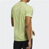 adidas T Shirt Unisex Half Neon Green FM5805
