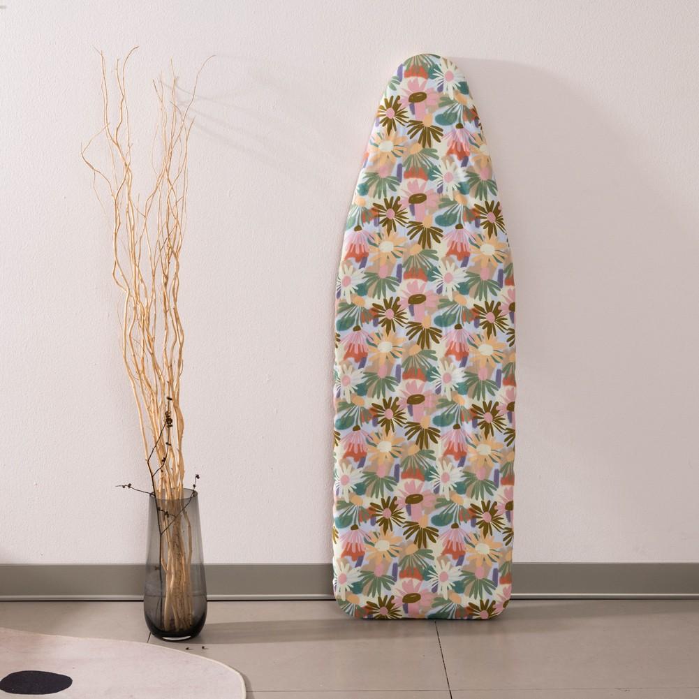 Extra Wide Banana Leaf Ironing Board Replacement Cover 147x48cm Reusable