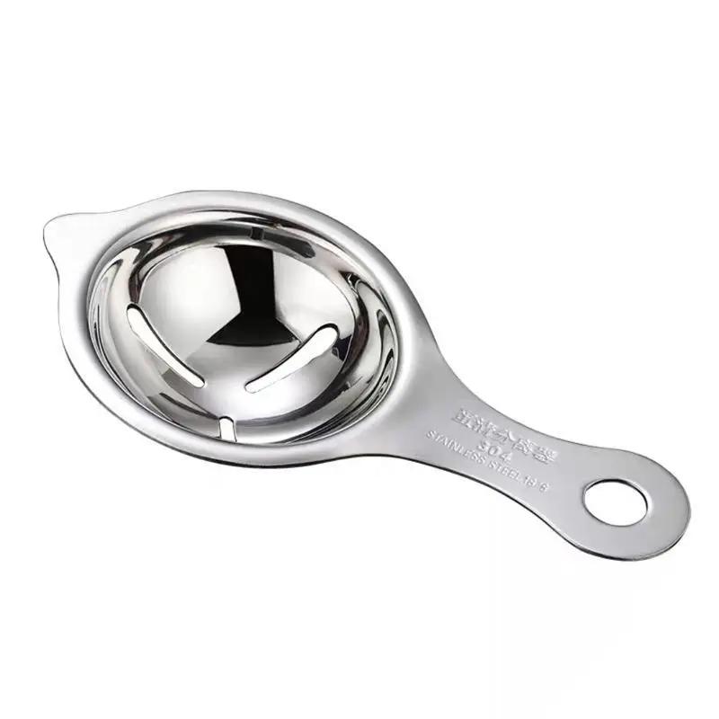 

Сепаратор яичного белка, инструменты из нержавеющей стали, фильтр для яичного желтка, гаджеты, кухонные аксессуары, делительная воронка, делитель ложки, посуда серебряный