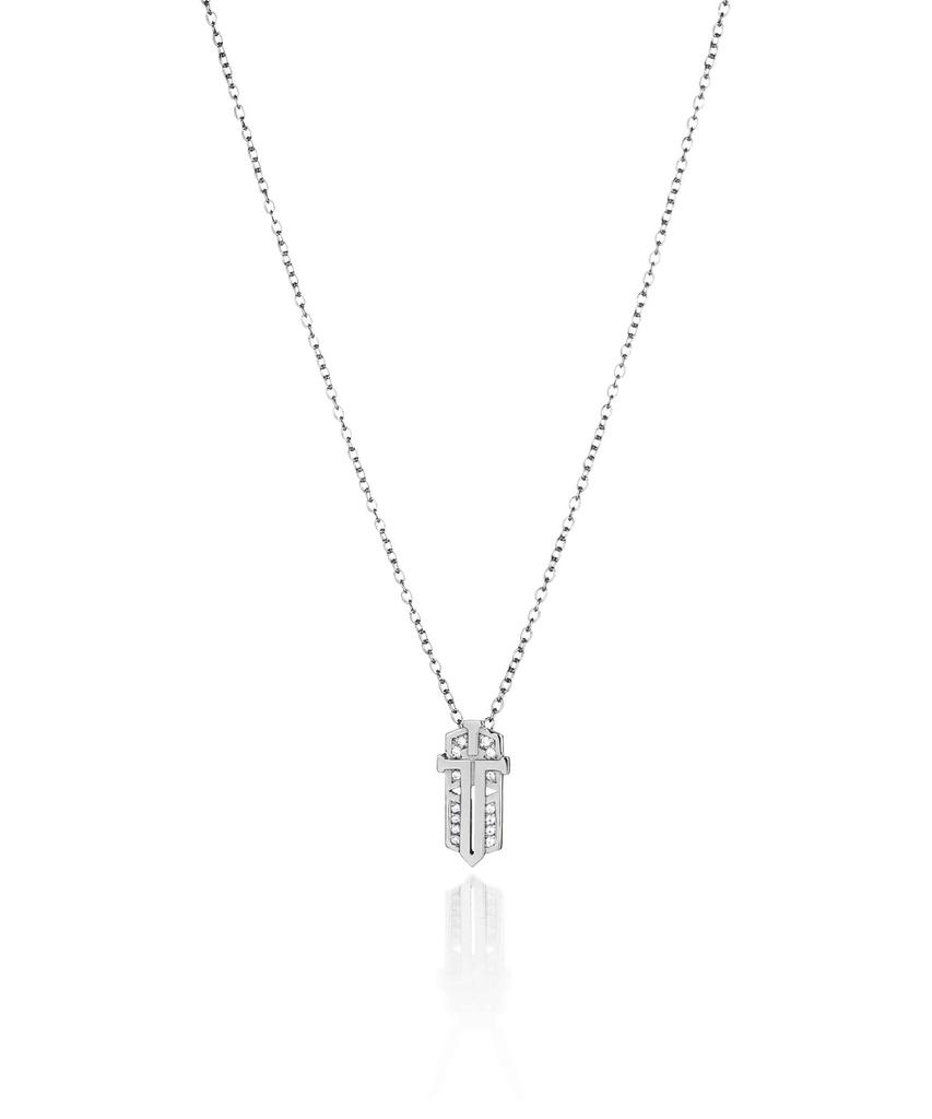 Trencadism Tm Necklace 14K Gold Necklace Tm_Necklace_Tmn15Sw