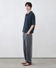HELEMENT May Cable Short Sleeve Knit (Navy)