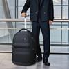 Schweizer Business 17,3-Zoll Rollkoffer Rucksack für Herren, Großvolumiger Rollkoffer für Geschäftsreisen, Reisetasche, Studentenrucksack