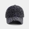 European and American Fashion Trends, Leopard Print Baseball Caps, Female Face Caps, Outdoor Sunscreen Visors, Warm Hats, Tide