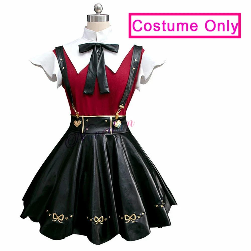 Trūcīga Meitene Pārdozē Cosplay Tērps Parūka