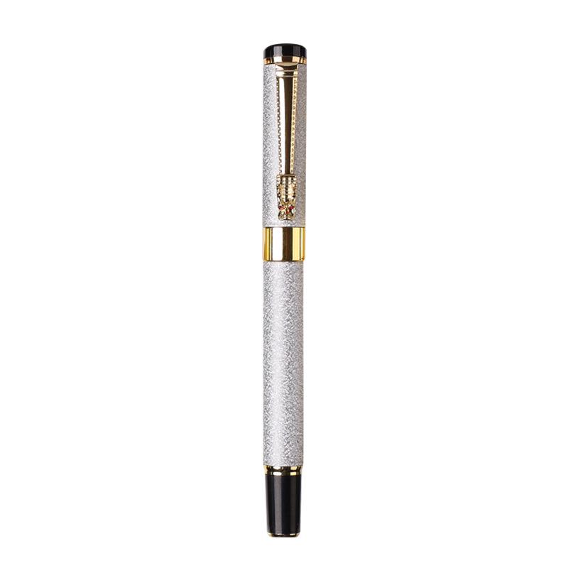 Signature Metal Gel Pen with Nib and Barrel - Ideal for Business, Office, or Gifting