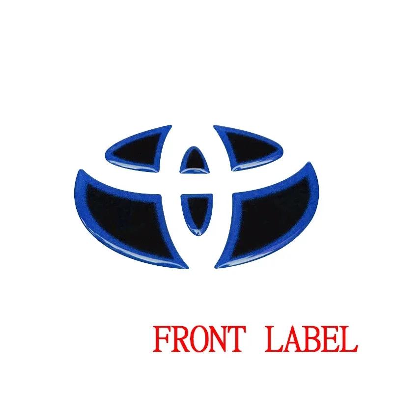 

For Toyota RAV4 Camry CHR Corolla Levin Allion Grill Decorative Stickers Car Front Rear Emblem Badge Logo Sticker For Camry 06-08