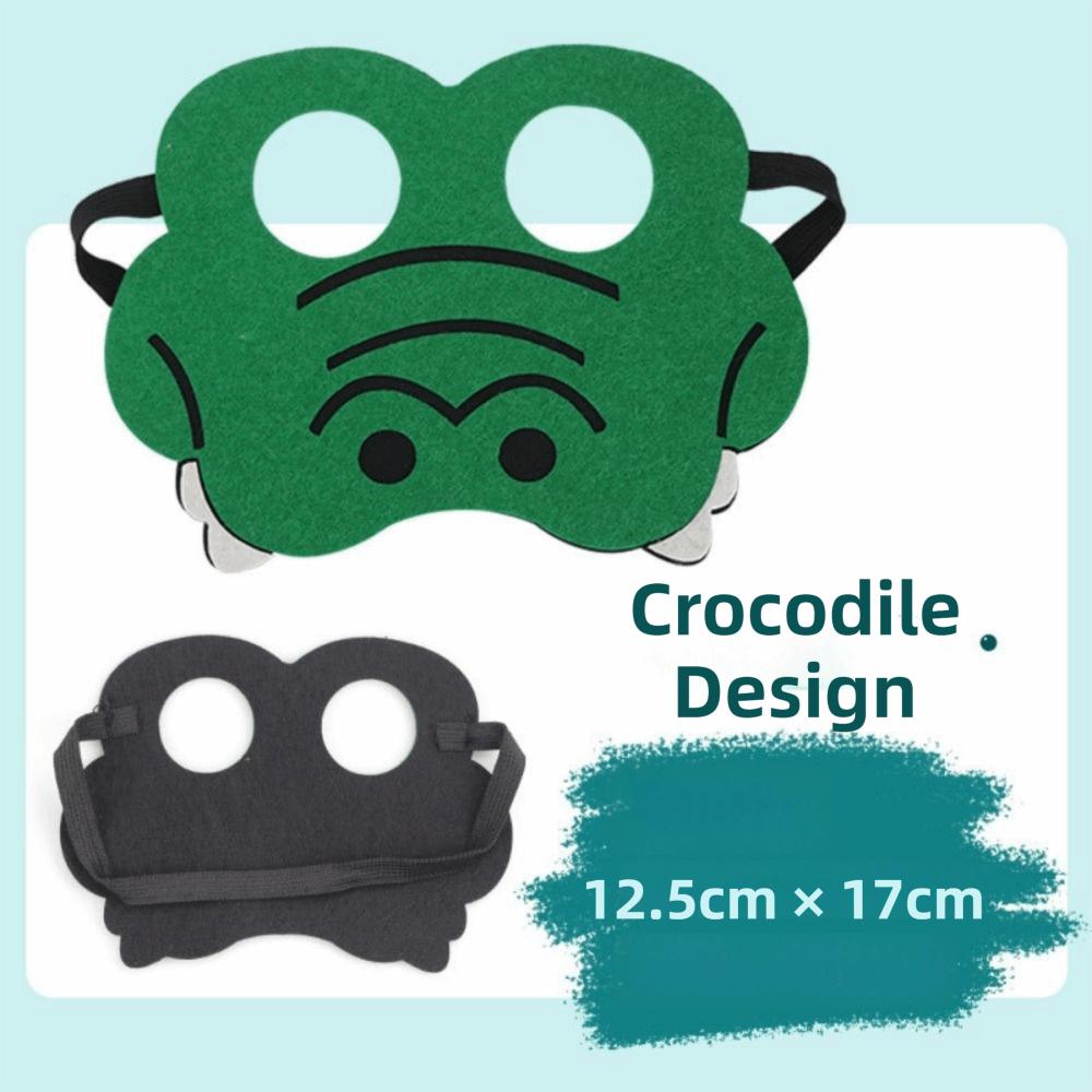 4Pcs Children's Day Gits Felt Animal Mask Children Gits Animal Cosplay Mask  Children's Day