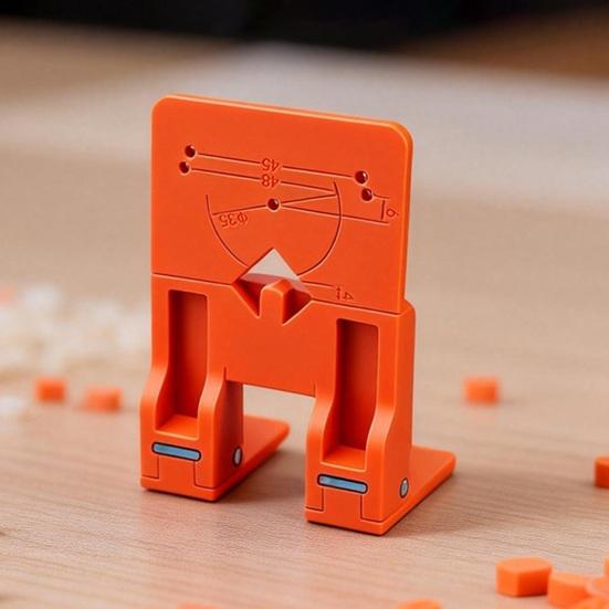 Hinge Mounting Bracket with Powerful 2.6mm Hinge Double-Sided Magnets Gap Spacer Professional Hinge Installation Tool