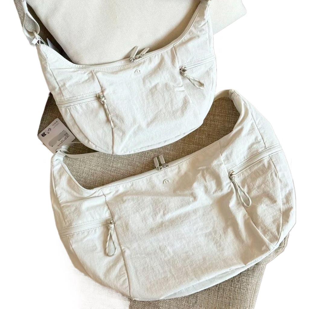 LU Croissant Channel Ankunft 2025 Schultertasche - Leicht, Großes Fassungsvermögen, Neuer Stil Reißverschluss Unterarm Umhängetasche