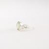 Green Amethyst Gemstone 925 Sterling Silver Jewelry Handmade Women Silver Ring RR-66-3
