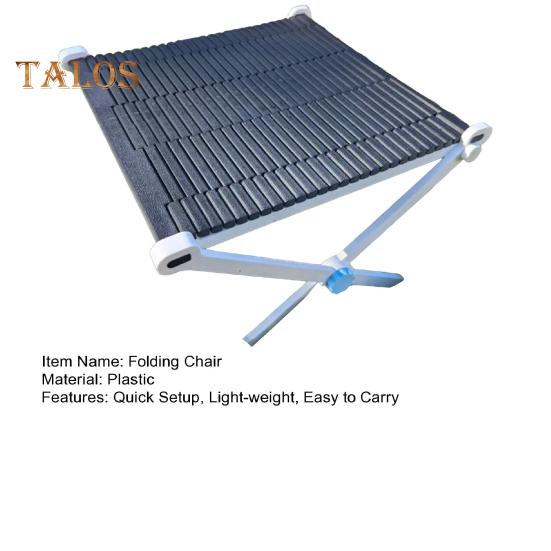 Bärbar Fällstol Lättvikts Fällbar Pall Vuxna Utomhussits Campingstol för Vandring Picknickar Evenemang