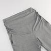 New Women's Straight Leg Pants for Pregnant Women, Loose Nail Buckle Adjustment, Plus Size Women's Maternity Pants