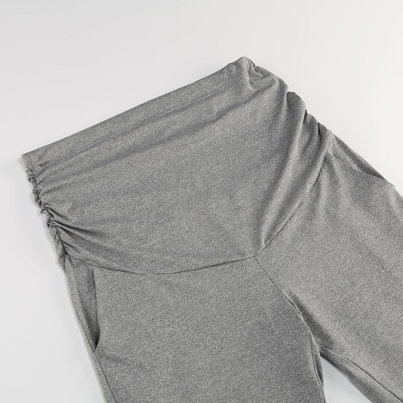 New Women's Straight Leg Pants for Pregnant Women, Loose Nail Buckle Adjustment, Plus Size Women's Maternity Pants