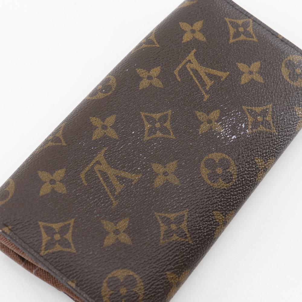 LOUIS VUITTON Portefeiulle Sarah Purse M61734 Brown Monogram canvas unisex Used