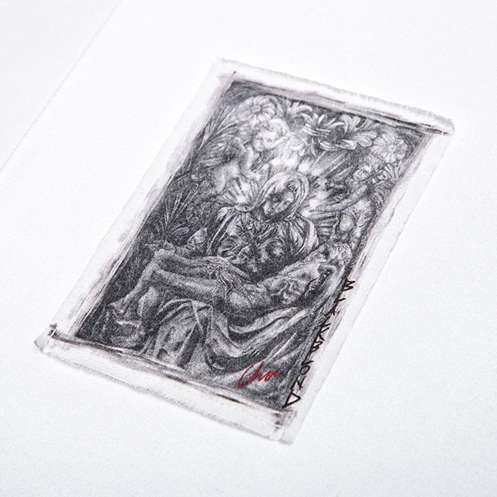BLACKBLOND Vividi Renaissance Patch T-Shirt (White)