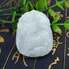 Afghan White Jade Qilin Pendant for Men & Women: Ornament & Gift Sweater Chain