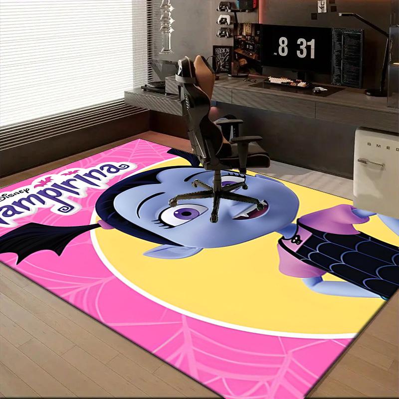 1PC Vampirina  Rug for Livingroom,Bedroom, Palyroom, Chair Rug, Area rug, Game Carpet, Large Size Rug Fan Christmas gift
