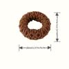 High Elasticity Thick Hair Band Set for Women - Elegant and Sweet Solid Color Pill Band, Soft and Not Tight Hairstyle, Suitable for Adults