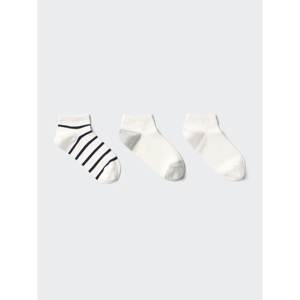 Uniqlo Short Socks 3p Stripe