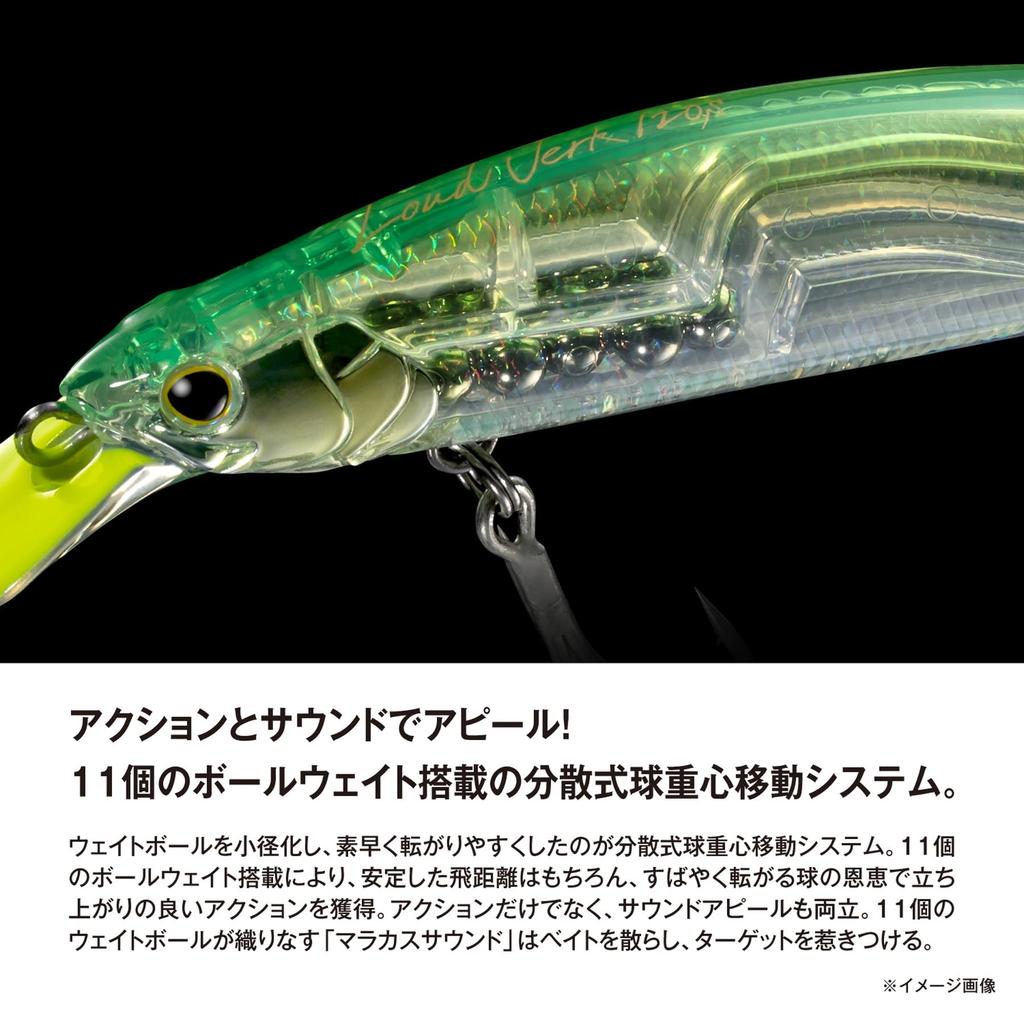 Shimano Offshore Lure Ocea Loud Jerk 120S 001 ST Chart Trip Service XV-C12Y