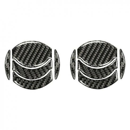 10x Carbon Fiber Dashboard Air Outlet Vent Cover Trim Fit For Nissan 350Z 03-09
